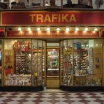 Rišo si na rade - fejtón Prague_Lucerna_trafika